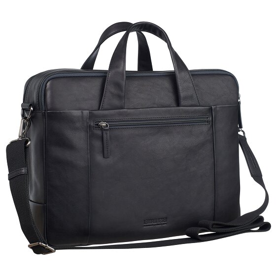 Leonhard Heyden Hamburg Cartella in pelle 40 cm Scomparto per laptop