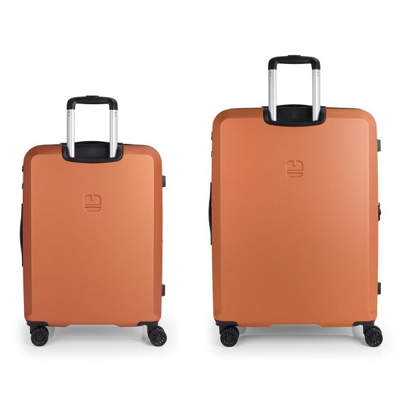 Gabol Montreal 4 ruote Set di valigie 2 pezzi con piega di espansione