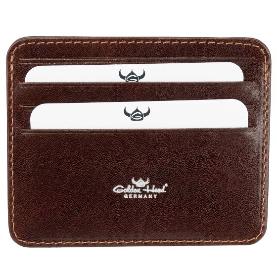 Golden Head Colorado Custodia per carta di credito Protezione RFID Pelle 10 cm