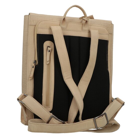 Burkely Casual Carly Zaino da giorno Vera Pelle 30 cm Vano porta PC