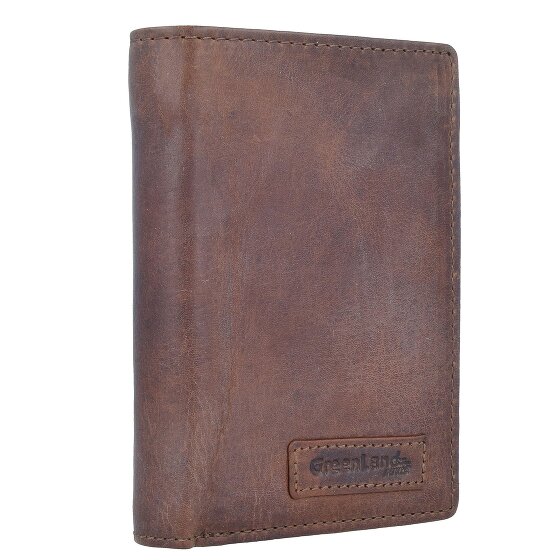 Greenland Nature Portafoglio Soft & Safe RFID in pelle 9,5 cm