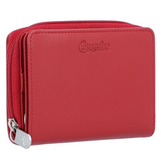 Esquire Nuovo portafoglio di seta in pelle 10 cm