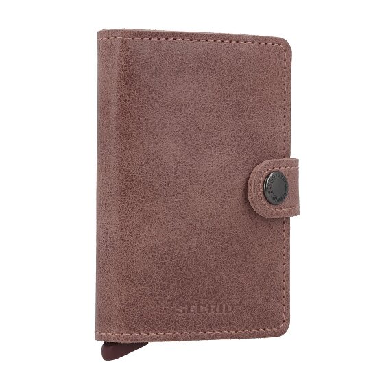 Secrid Miniwallet Vintage Custodia per carte di credito Portafoglio RFID in pelle 6,5 cm