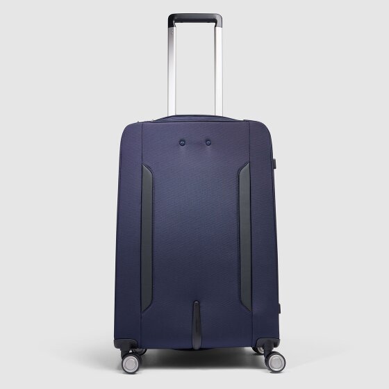 Piquadro Brief 4 ruote Carrello 68 cm con piega di espansione