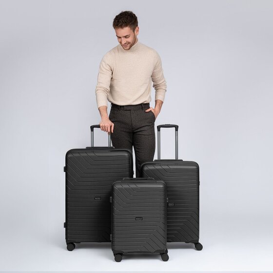 Redolz Essentials 05 3-SET 4 ruote Set di valigie 3 pezzi