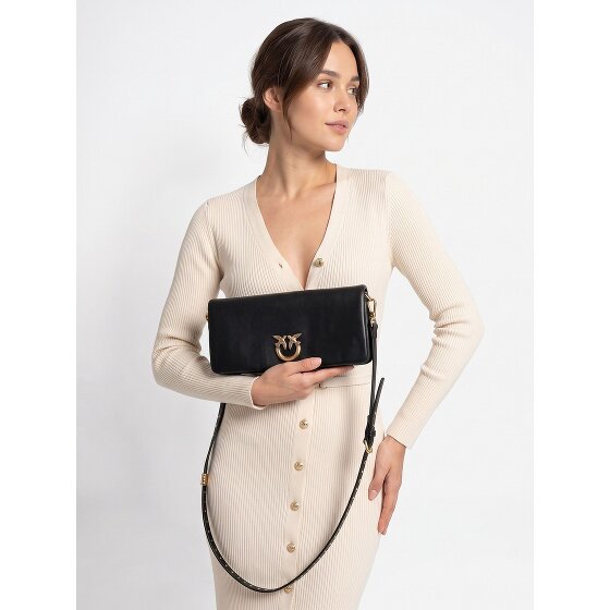 PINKO Love Soft Pochette Vera Pelle 27 cm