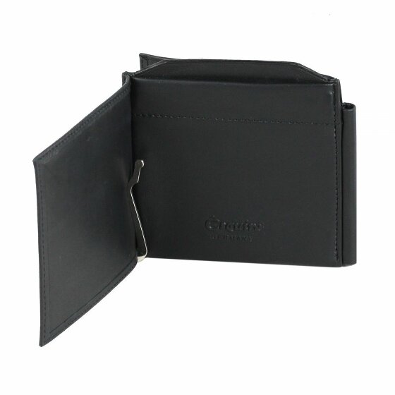 Esquire Portafoglio Logo V in pelle 11 cm