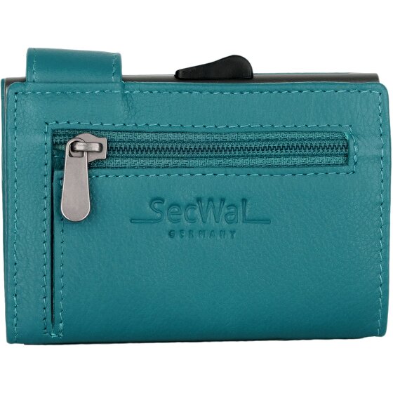 SecWal SecWal 1 Custodia per carte di credito Portafoglio RFID in pelle 9 cm SecWal SecWal 1 Custodia per carte di credito Portafoglio RFID in pelle 9 cm