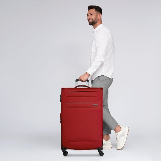 Worldpack Chicago 4 ruote Carrello L 78 cm con piega di espansione