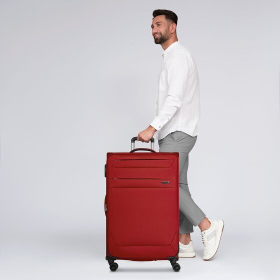 Worldpack Chicago 4 ruote Carrello L 78 cm con piega di espansione