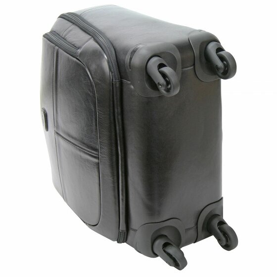 Bric's Life Pelle Trolley business a 4 ruote in pelle 43 cm Scomparto per laptop
