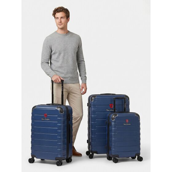 Tonino Lamborghini Tonino Lamborghini Milano Carrello 3-SET con piega elastica e Trolley XL
