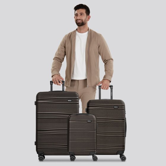 Redolz Essentials 16 3-SET 4 ruote Set di valigie 3 pezzi