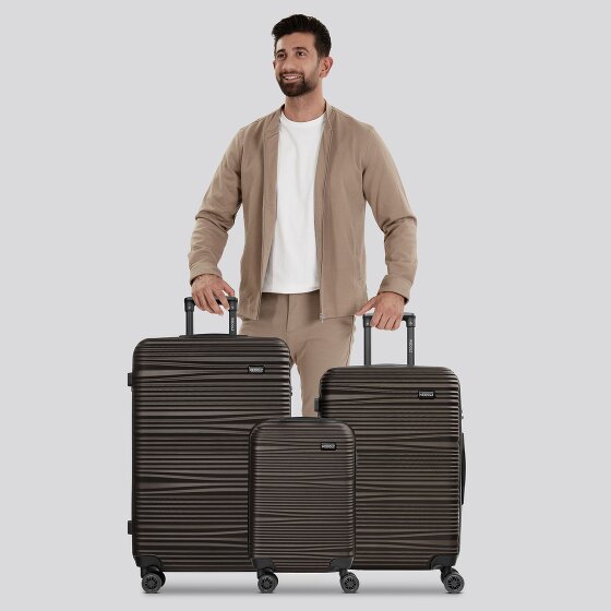 Redolz Essentials 16 3-SET 4 ruote Set di valigie 3 pezzi