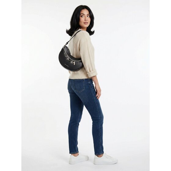 Karl Lagerfeld Autograph Borsa a tracolla Vera Pelle 23 cm