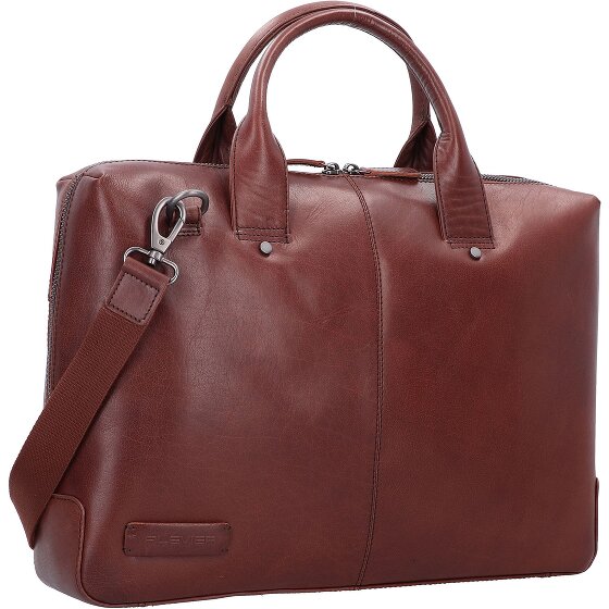 Plevier Rock Basalt Valigetta Pelle 41 cm Scomparto per laptop Plevier Rock Basalt Valigetta Pelle 41 cm Scomparto per laptop