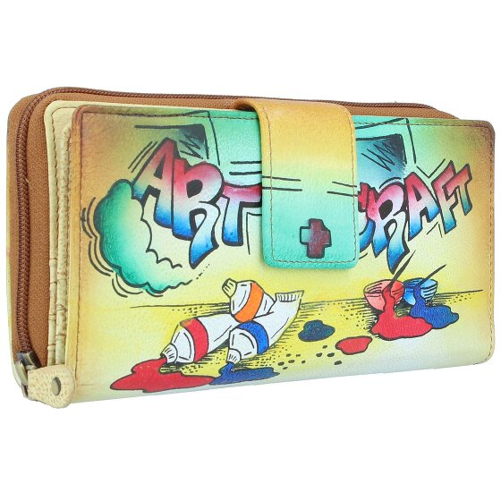 Greenland Nature Art+Craft Portafoglio RFID in pelle 20 cm