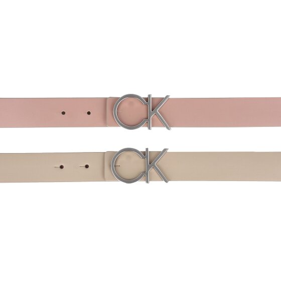 Calvin Klein Re-Lock Cintura reversibile Pelle