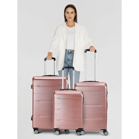 Benzi 5583 4 ruote Set di valigie 3 pezzi