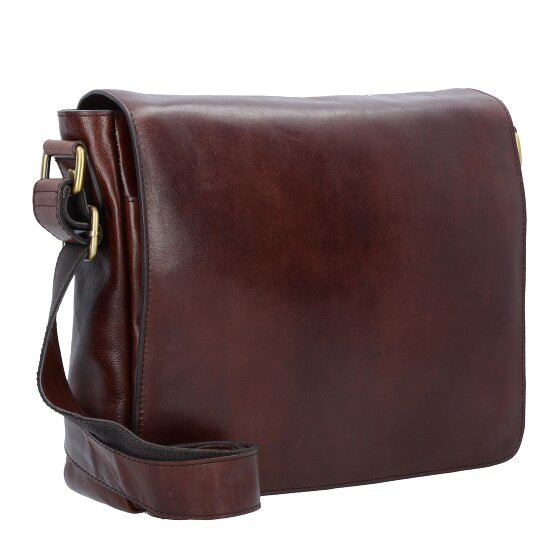 Leonhard Heyden Cambridge Messenger in pelle 32 cm Scomparto per laptop