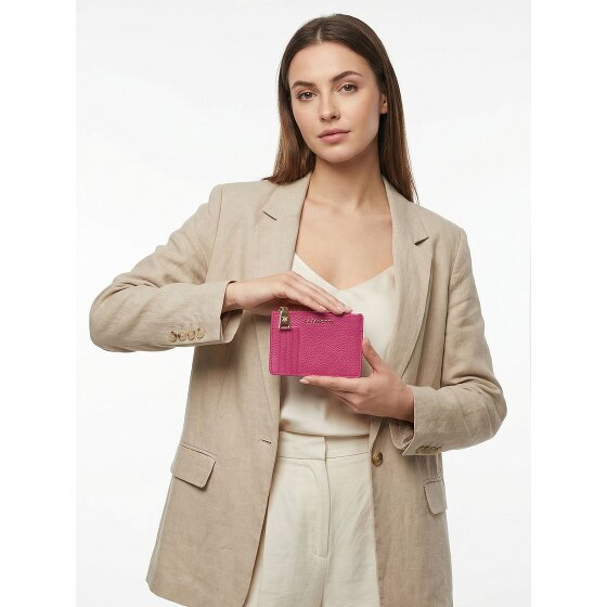 Lazarotti Bologna Portachiavi in pelle Portacarte in pelle 11,5 cm con scomparto per air tag