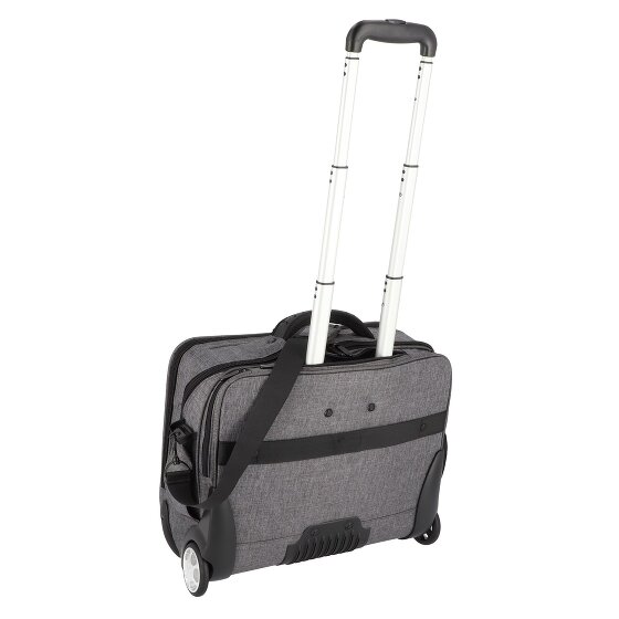 Dermata 2 ruote Carrello business 44 cm Scomparto per laptop