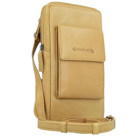 Greenland Nature Natura Custodia morbida per cellulare in pelle 11 cm