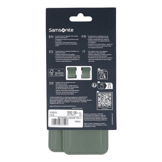Samsonite Ta Revolution Etichetta per i bagagli 5 cm