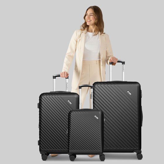 Check.In Paradise 2.0 4 ruote Set di valigie 3 pezzi con piega di espansione