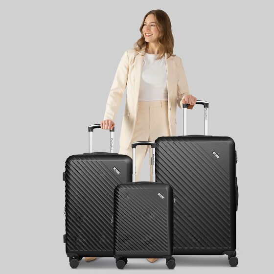 Check.In Paradise 2.0 4 ruote Set di valigie 3 pezzi con piega di espansione