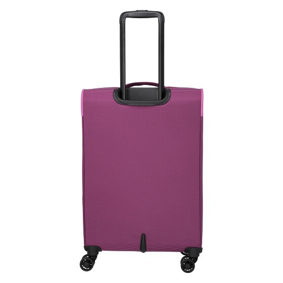 Travelite Corsiica 4 ruote Carrello M 67 cm con piega di espansione