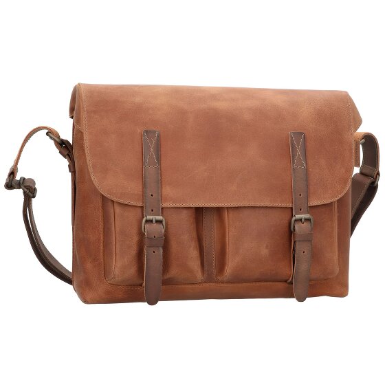 aunts & uncles Good Old Friends Bro Messenger in pelle 39 cm Scomparto per laptop aunts & uncles Good Old Friends Bro Messenger in pelle 39 cm Scomparto per laptop