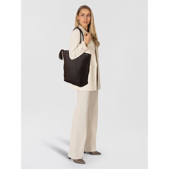 Harbour 2nd Fashion Lights Borsa shopper Vera Pelle 38 cm