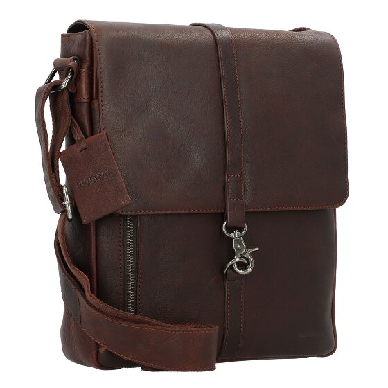 Burkely Messenger in pelle antica Avery 28 cm
