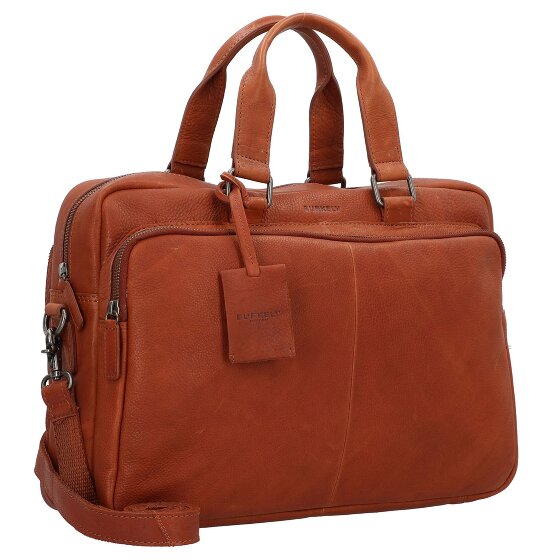Burkely Antique Avery Cartella in pelle 40 cm Scomparto per computer portatile