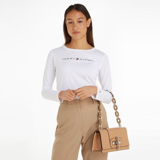 Tommy Hilfiger Turnlock Borsa a tracolla Pelle 28 cm