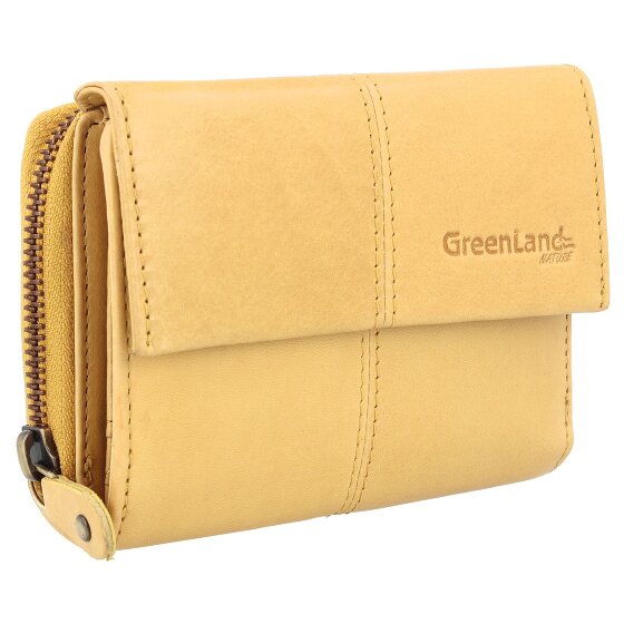 Greenland Nature Portafoglio Nature Soft RFID in pelle 13 cm