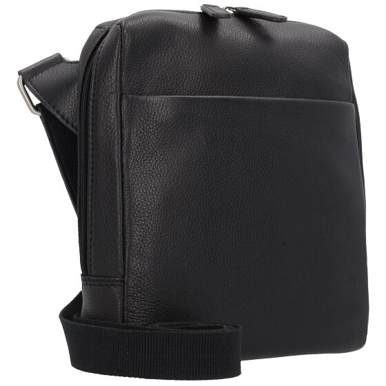Leonhard Heyden Berlin Borsa a tracolla in pelle 21 cm