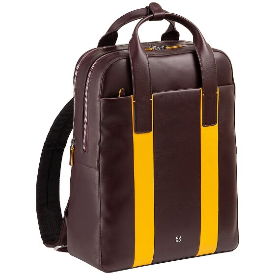 DuDu Zaino in pelle 40 cm Scomparto per computer portatile