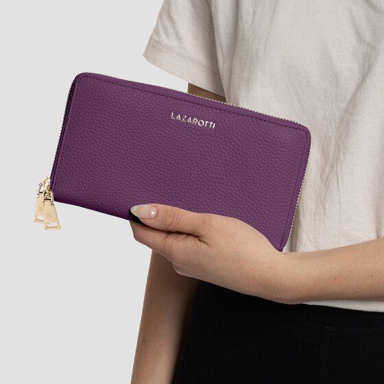 Lazarotti Bologna Leather Portafoglio Protezione RFID Pelle 20 cm