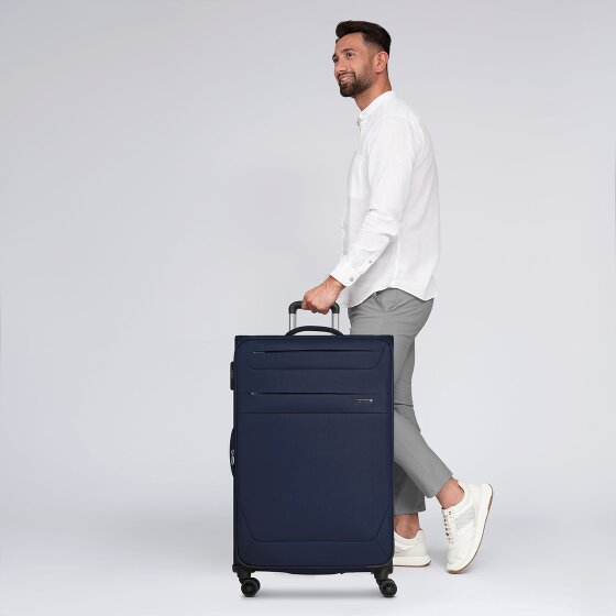Worldpack Chicago 4 ruote Carrello L 78 cm con piega di espansione