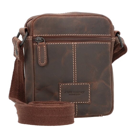 Jack Kinsky Baltimora 1 Borsa a tracolla in pelle 14 cm
