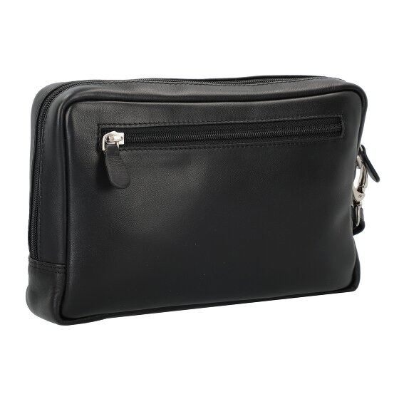 Esquire Borsa da polso in pelle Oxford 23 cm