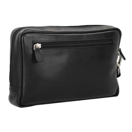 Esquire Borsa da polso in pelle Oxford 23 cm