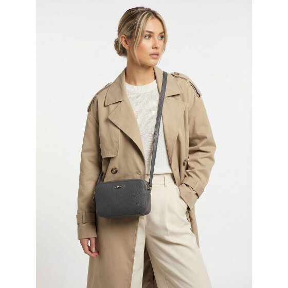 Lazarotti Bologna Borsa a tracolla in pelle doppia zip 18 cm