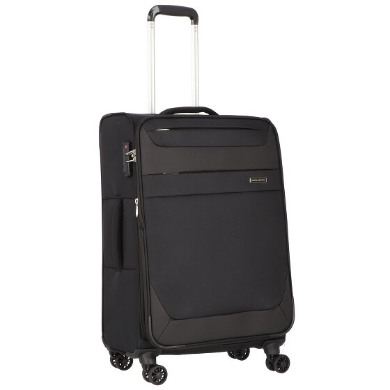 Worldpack Dublin 4 ruote Set di valigie 3 pezzi con piega di espansione