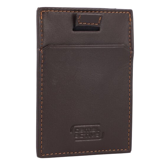 camel active Vegas Custodia per carta di credito Protezione RFID Vera Pelle 10.5 cm