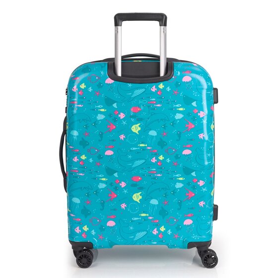 Gabol Acqua 4 ruote Carrello M 66 cm