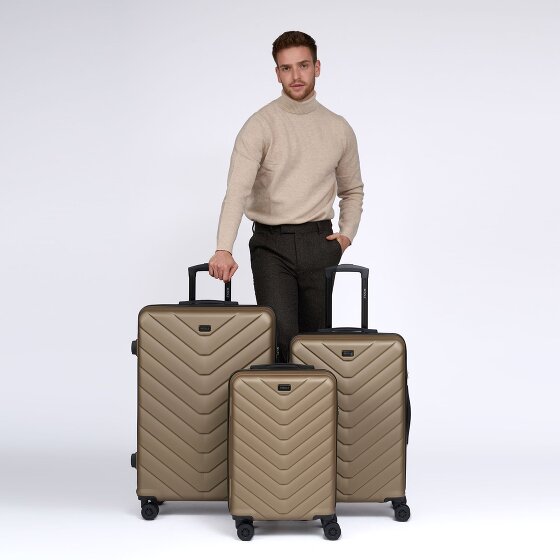 Redolz Essentials 07 3-SET 4 ruote Set di valigie 3 pezzi