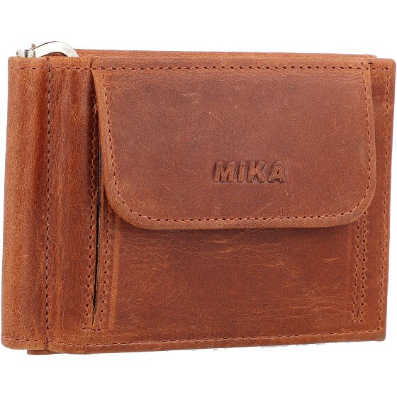 Mika Portafoglio RFID in pelle 11 cm con fermasoldi